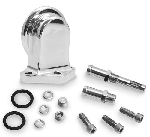 S&S Cycle Oil Filter Mounting Bracket Kit - Polished Motorcycle Street - 31-6510