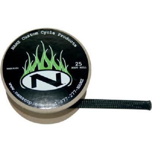 Namz Universal Black Wire Cover - 3/4in. I.D. Motorcycle Street - NBFS-2505
