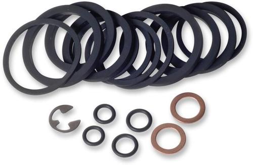 Hawg Halters, Inc. Caliper Rebuild Kit - 6000 Series 6-piston Differential Bore Brake Calipers - HHI-601-003