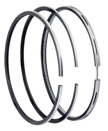 Vertex Piston Ring Set - 79.95mm To 79.97mm Bore ATV - UTV - 59038000001