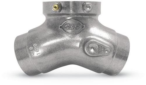 S&S Cycle Flange-Mount Intake Manifold For Super G Carbs Motorcycle Street - 16-2528