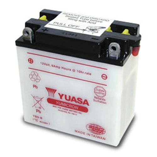 Yuasa YB9-B Yumicron Battery Motorcycle Street - YUAM229BY