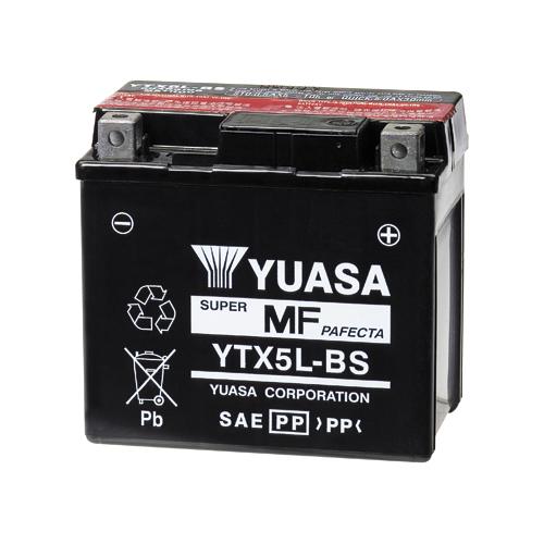 Yuasa YTX5L-BS Maintenance Free Battery VRLA ATV Batteries ATV - UTV - YUAM32X5B