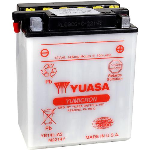 Yuasa YB16AL-A2 Yumicron Battery Motorcycle Street - YUAM22162