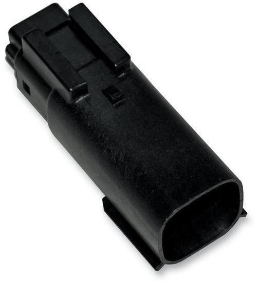 Namz Molex MX 150 Male Connector - 6-Pin - Black Motorcycle Street - NM-33482-0601