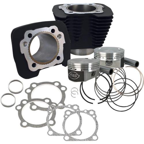 S&S Cycle 1250cc Conversion Kit - Compression 11.2:1 - Silver Motorcycle Street - 910-0446