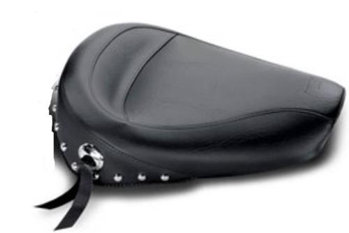 Mustang Vintage Solo Seat - Chrome Studs - 12.5in. Motorcycle Street - 75700
