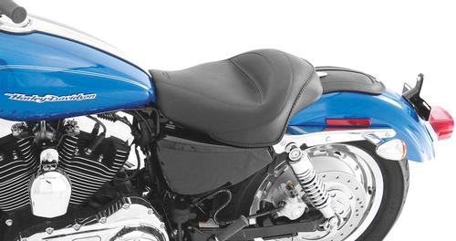 Mustang Vintage Solo Seat - No Studs - 12.5in. Motorcycle Street - 75703