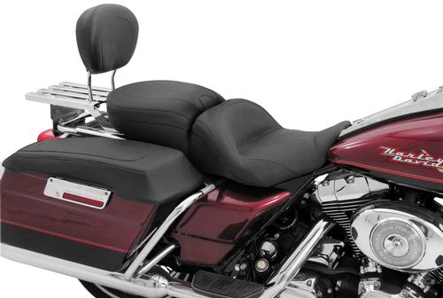 Mustang 1-Piece Lowdown Touring Seat - No Studs Motorcycle Street - 79670