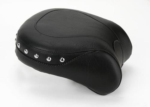 Mustang Vintage Sport Recessed Rear Seat - Chrome Studs Motorcycle Street - 79490