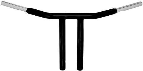 Wild 1 1 1/4in. Chubby Handlebar - Pullback Drag Bar With 10in. Rise Motorcycle Street - WO507B