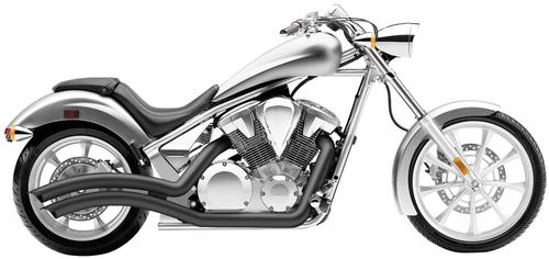 Cobra Speedster Swept Exhaust Motorcycle Street - 1233B