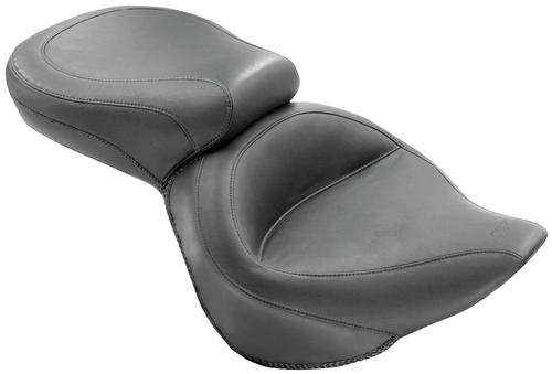 Mustang Wide Touring One-Piece Seat - Vintage Motorcycle Street - 75735