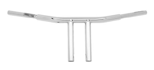 Wild 1 1 1/4in. Chubby Psycho Handlebar - 8in. Chopper T-bar - Chro Motorcycle Street - WO562