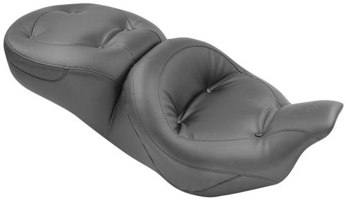 Mustang 1-Piece Ultra Touring Seat - Regal Style - No Studs Motorcycle Street - 76036