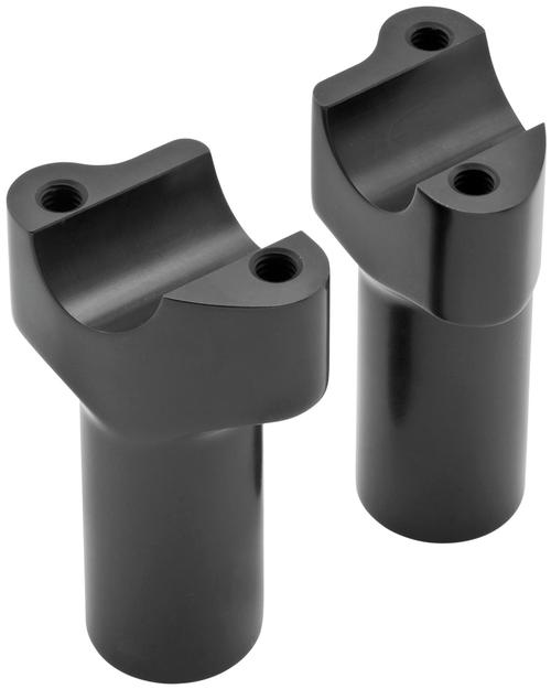 Wild 1 Chubby Risers - 3.5in High - Black Motorcycle Street - WO529B