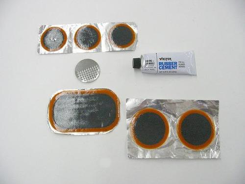 Stop & Go Tire Patches (6 Pack) And Rubber Cement - 3003