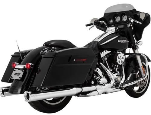Vance & Hines 4in. Eliminator 400 Slip-On - Chrome Motorcycle Street - 16703