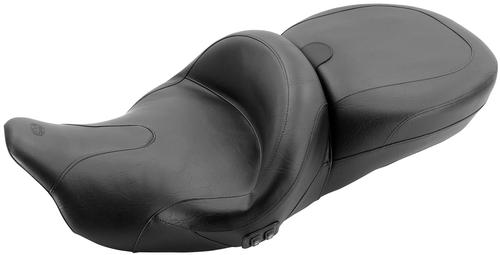 Mustang Summit Fl Touring One-Piece Heated Seat - Plain Motorcycle Street - 76863