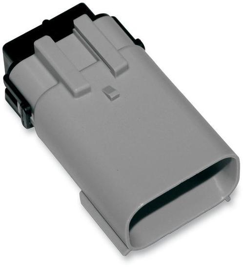 Namz Molex MX 150 Male Connector - 12-Pin - Gray Motorcycle Street - NM-33482-1202