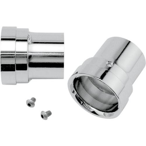 Vance & Hines Billet End Caps For Big Shots Exhaust - Straight - Chrome Motorcycle Street - 16919