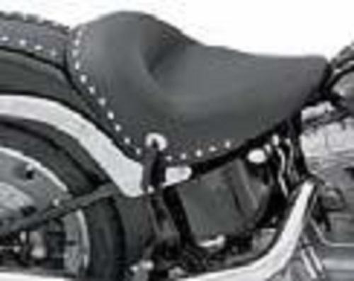 Mustang Studded Wide Solo Seat Motorcycle Street - 76249