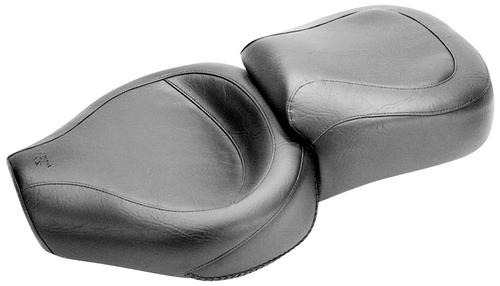 Mustang Wide Touring One-Piece Vintage Seat Motorcycle Street - 76143