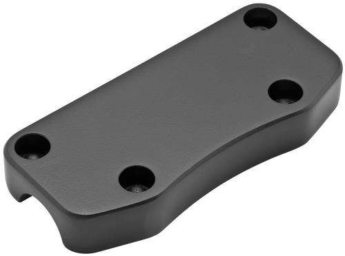 Wild 1 Handlebar Clamp - Smooth - Black Motorcycle Street - WO505B