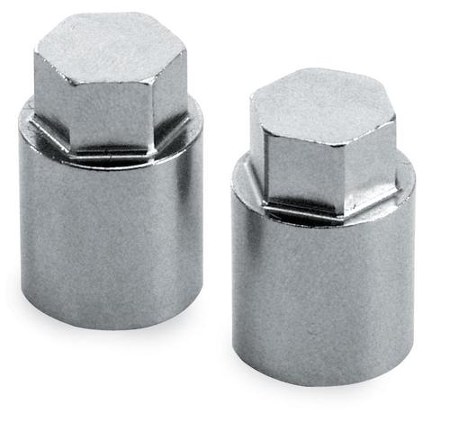 S&S Cycle Stainless Steel Base Nuts Motorcycle Street - 93-3063