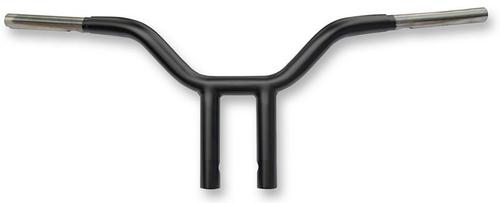 Wild 1 1 1/4in. Chubby Psycho Handlebar - Street Fighter Bar - Blac Motorcycle Street - WO556B