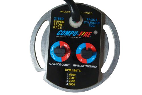 Compu-Fire Super Sport Race Ignition 70-Later Big Twin Sport Motorcycle Street - 21860