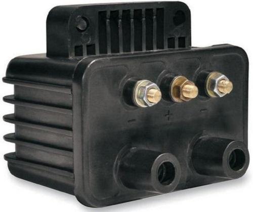 Compu-Fire Single Fire Coil, 3 Ohm 45,000 Volts Aftermarket Ignitions Motorcycle Street - 30640
