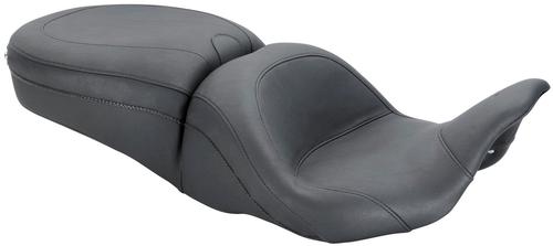 Mustang 1-Piece Lowdown Touring Seat - No Studs Motorcycle Street - 79700