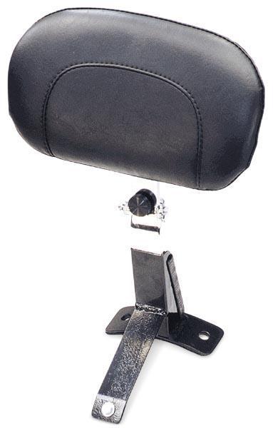 Mustang Driver Backrest Kit - Smooth Motorcycle Street - 79067