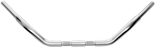 Wild 1 1 1/4in. Chubby Handlebar - Springer Bar - Chrome Motorcycle Street - WO510