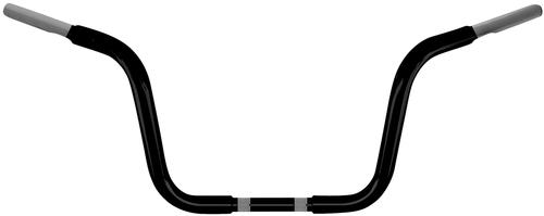 Wild 1 1 1/4in. Chubby Handlebar - 10in. Ape - Black Motorcycle Street - WO515B