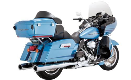 Vance & Hines Power Duals Head Pipes - Chrome Motorcycle Street - 16832