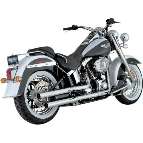 Vance & Hines Straightshots Hs Slip-Ons - Chrome Motorcycle Street - 16833