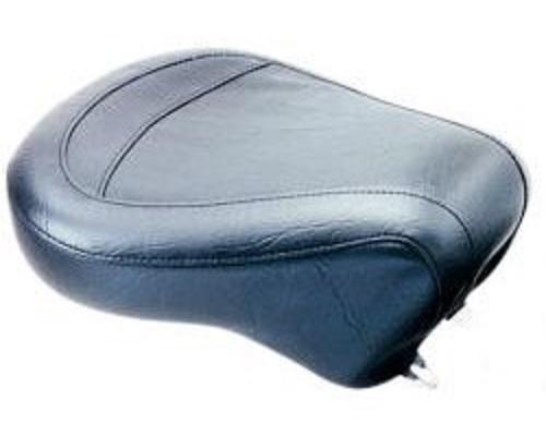 Mustang Wide Vintage Passenger Seat - Plain Motorcycle Street - 75763