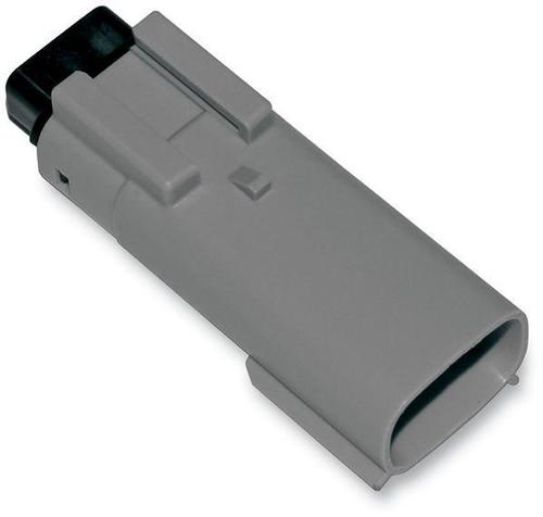 Namz Molex MX 150 Male Connector - 3-Pin - Gray Motorcycle Street - NM-33481-0302