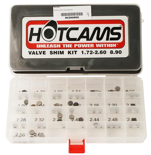 Hot Cams 8.90mm Complete Value Shim Kit (1.72 To 2.60mm) Motorcycle Offroad - HCSHIM00