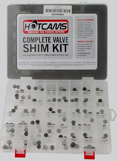 Hot Cams 9.48mm Complete Valve Shim Kit (1.20 To 3.50mm) Motorcycle Street - HCSHIM02