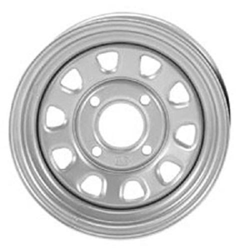 ITP Delta Steel 12X7 Rear Silver 2+5 4/110 ATV - UTV Wheel