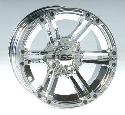 ITP Ss212 14X8 Rear Chrome 5+3 4/156 ATV - UTV Wheel