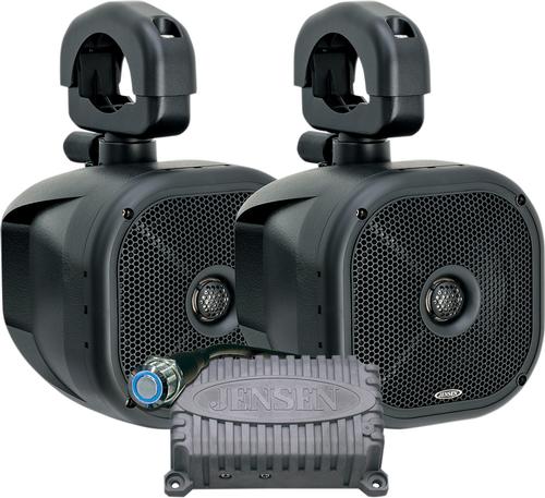 JENSEN 6.5" Bar Mount Speaker Set With Amp ATV - UTV - JXHD65ROPSBT