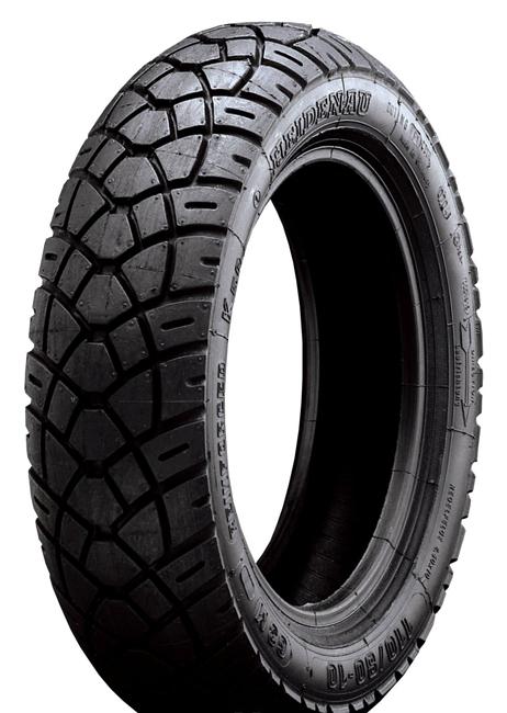 Heidenau K58 All Season 100/80-10 Front Scooter - Moped Tire