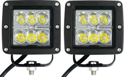 Open Trail 3" LED Light Set, 6 Spot Style LEDs ATV - UTV - 12-9020
