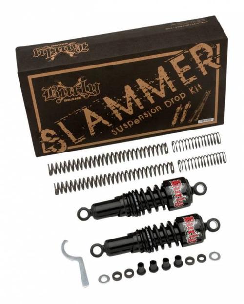 Progressive Suspension Burly Slammer Kit Black Motorcycle Street - B28-1003B