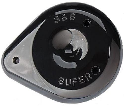 S&S Cycle Teardrop Air Cleaner Kit For Stock Efi 2001 To 2016 Gloss Black Except For Tbw Motorcycle Street - 170-0304A
