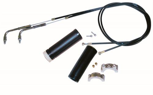 S&S Cycle 39in. Throttle Assembly Kit Motorcycle Street - 19-0448